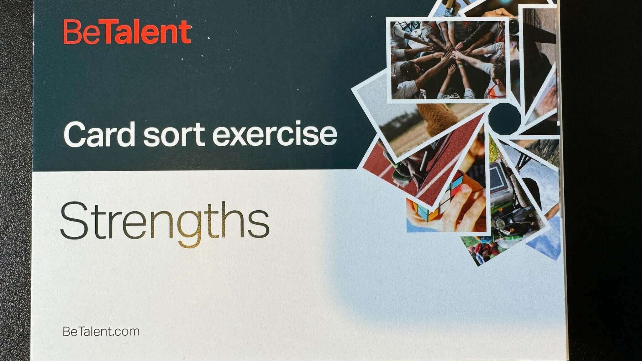 BeTalent Strengths Cards sold on The Positive Psychology Shop