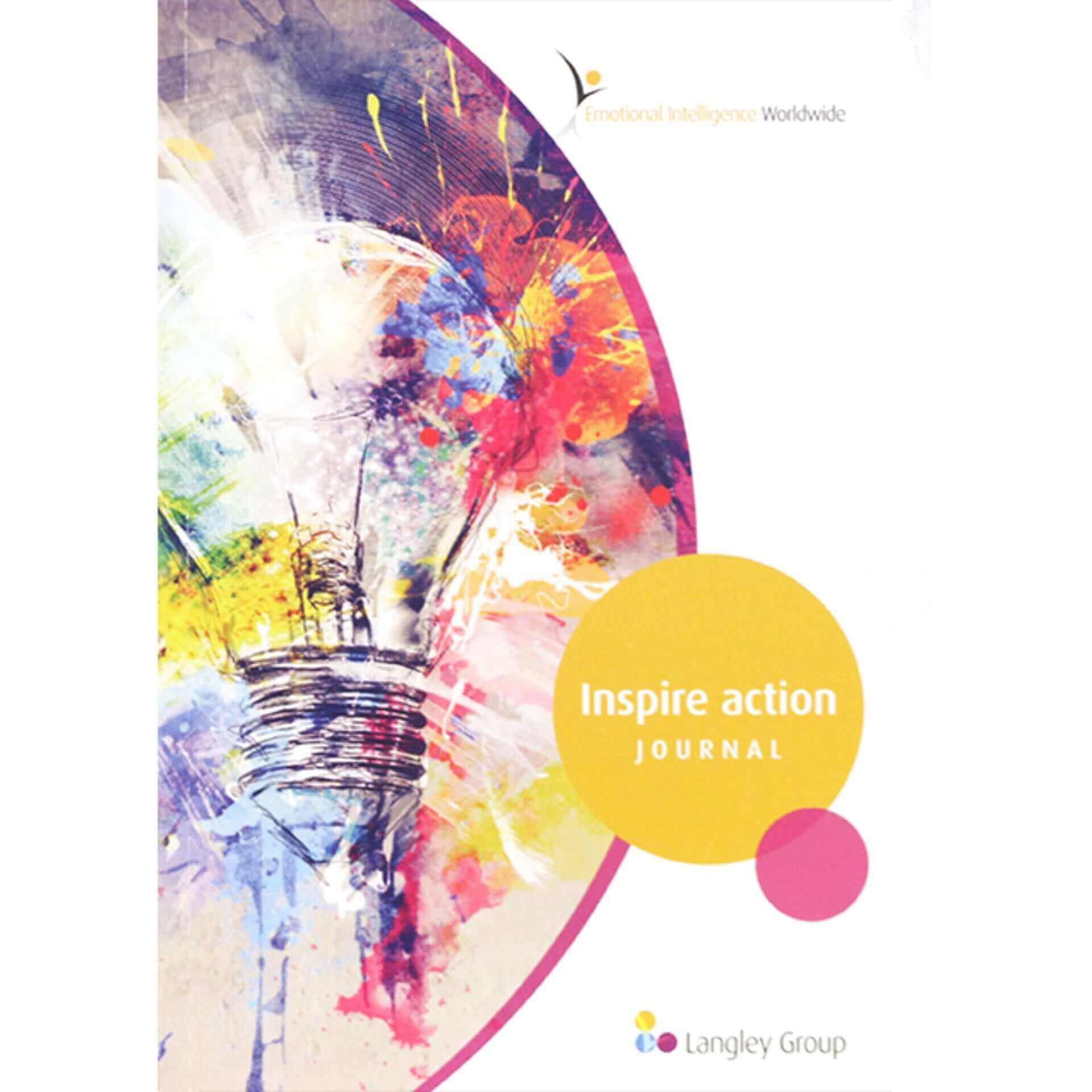 Inspire Action Journal for Recording Your Positive Actions Journey sold on The Positive Psychology Shop