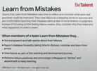 BeTalent Psychological Safety Cards to Boost Team Performance  sold on The Positive Psychology Shop