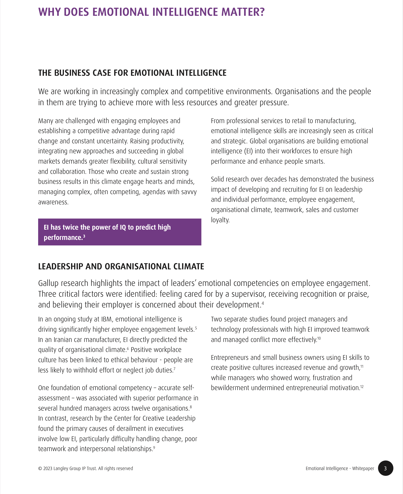 Emotional Intelligence At Work available as download from The Positive Psychology Shop