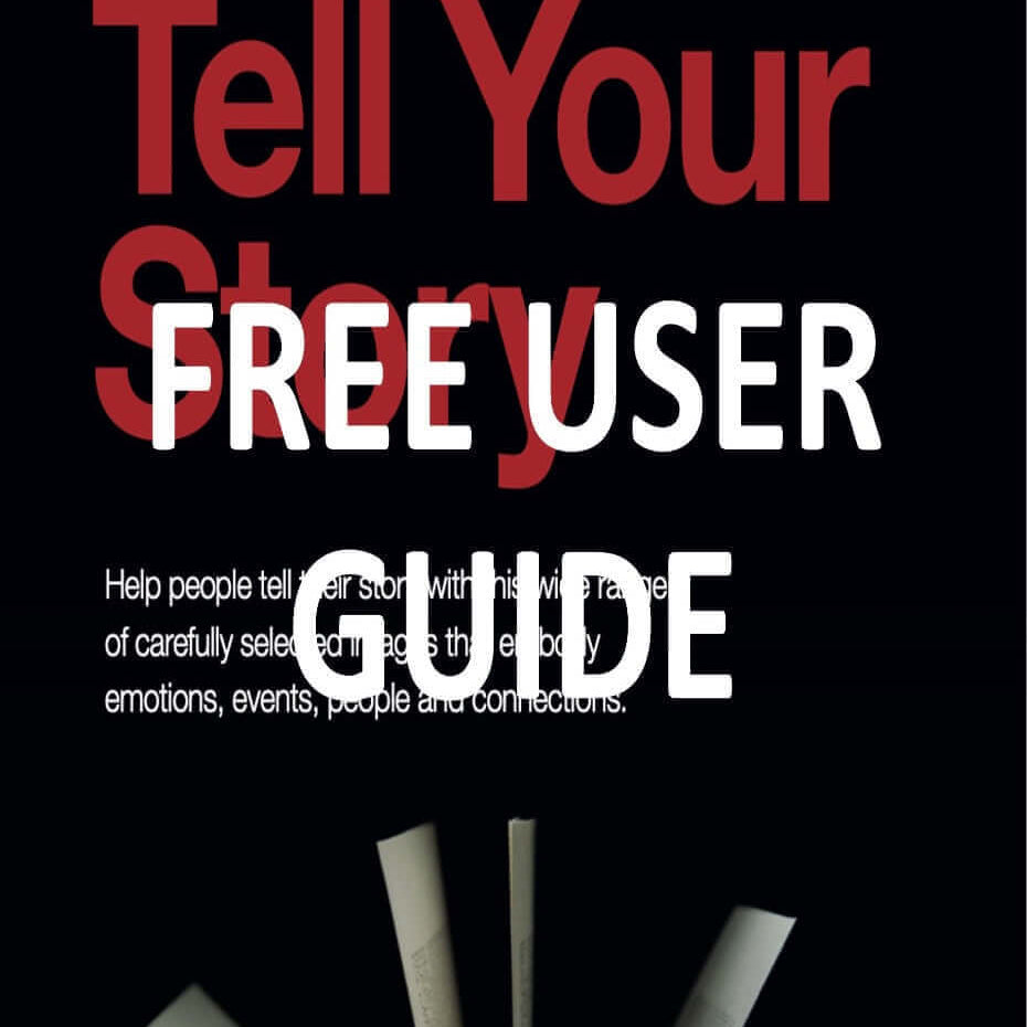 Tell Your Story Cards User Guide available as download on The Positive Psychology Shop