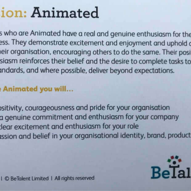 Be Talent Inspiring Leader Cards  sold on The Positive Psychology Shop