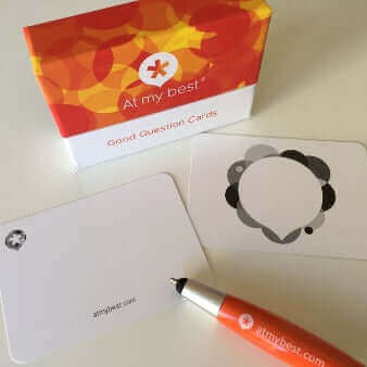 Good question cards by Positran, sold on the Positive Psychology Shop