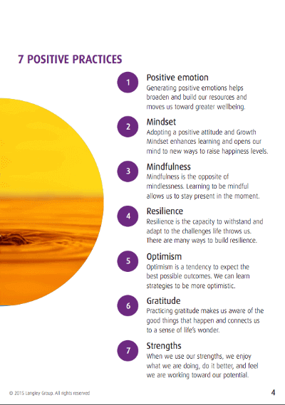 Seven Ways To Apply Positive Psychology At Work available as download from The Positive Psychology Shop