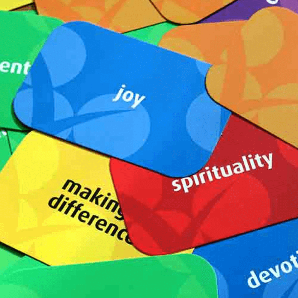 Values cards by Langley Group, sold on the Positive Psychology Shop