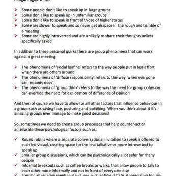 View details for How To Make Your Meetings Great 'The Positive Way': An e-book training guide How To Make Your Meetings Great 'The Positive Way', sold on the Positive Psychology Shop