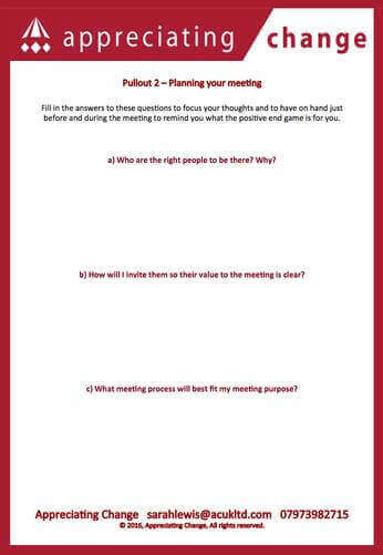 View details for How To Make Your Meetings Great 'The Positive Way': An e-book training guide How To Make Your Meetings Great 'The Positive Way', sold on the Positive Psychology Shop