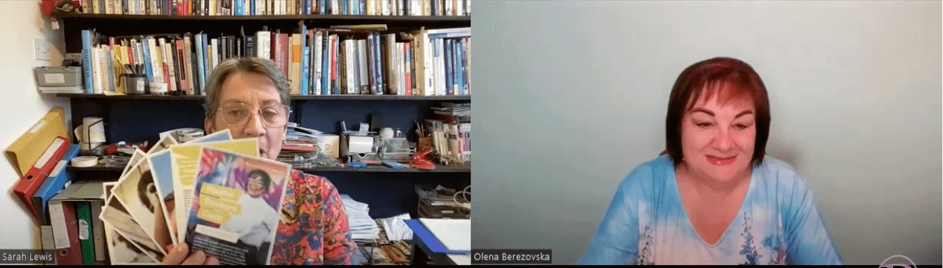 Using Strengths Cards and Positive Emotions Cards in discussion with Dr Berezovska