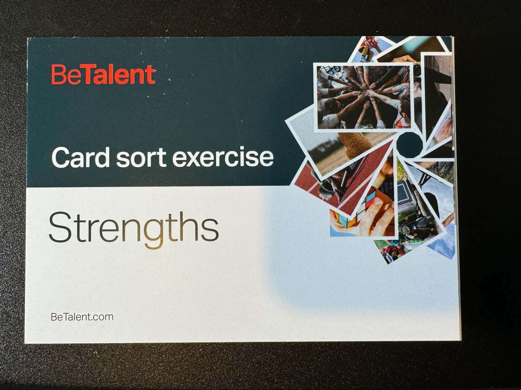 BeTalent Strengths Cards sold on The Positive Psychology Shop
