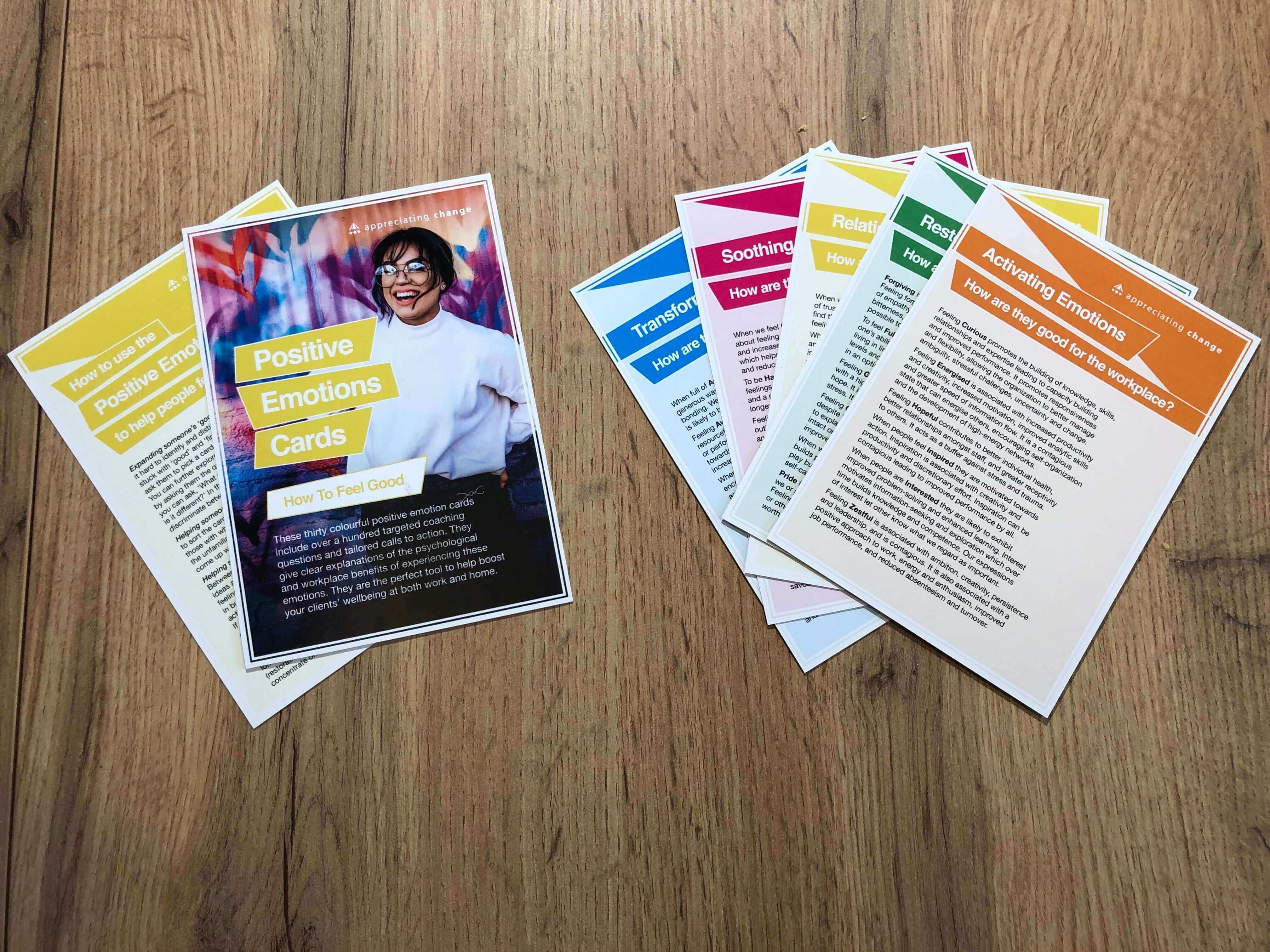 Positive Emotions Cards sold on The Positive Psychology Shop