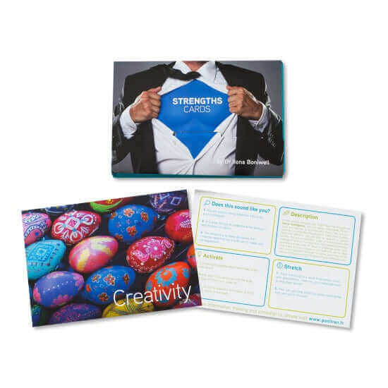 Strengths cards by Positran, sold on the Positive Psychology Shop