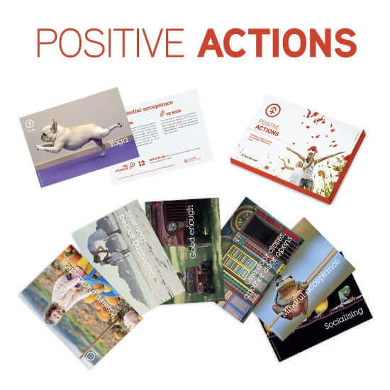 Positive action cards by Positran, sold on the Positive Psychology Shop