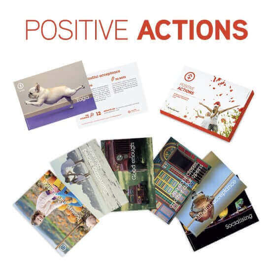 Positive action cards by Positran, sold on the Positive Psychology Shop