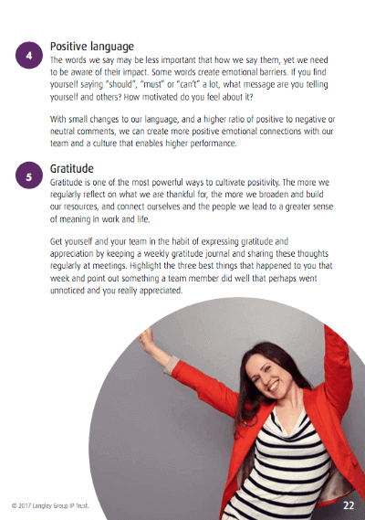 Practices Of Positive Leaders available  as download from  The Positive Psychology Shop