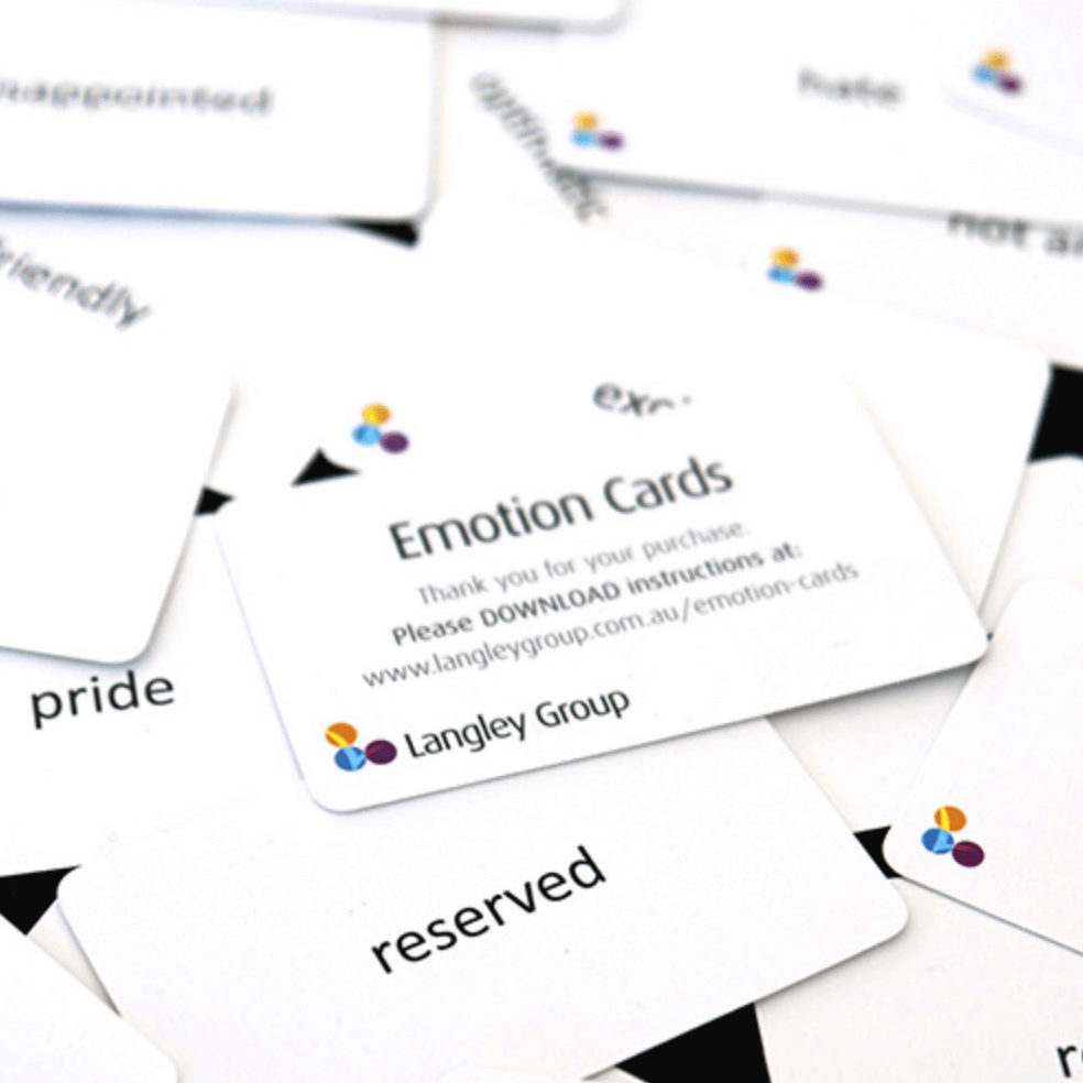 Emotions cards, sold on the Positive Psychology Shop