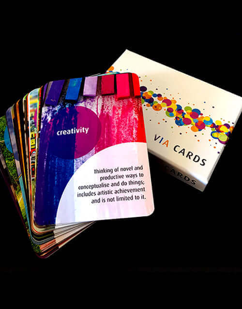 Strengths cards by The Langley Group, sold on the Positive Psychology Shop